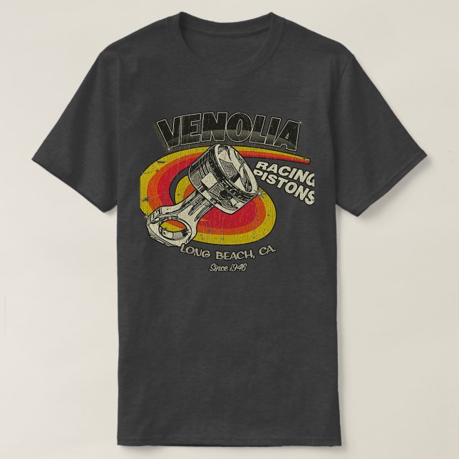 Venolia Racing Pistons 1946 T-Shirt (Design Front)