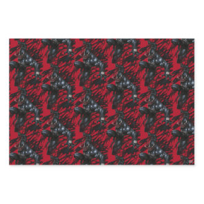 Venom Flow of Tendrils Wrapping Paper Sheets
