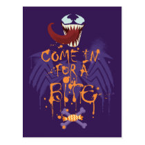 Venom Halloween Trap Postcard