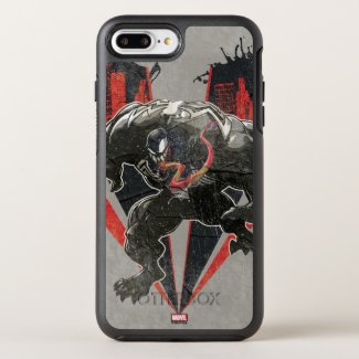 Venom Ink And Grunge OtterBox Symmetry iPhone 8 Plus/7 Plus Case