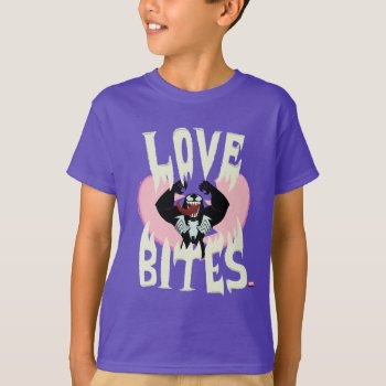Venom - Love Bites T-shirt by spidermanclassics at Zazzle