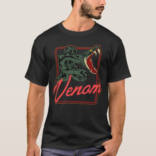 venom Rattlesnake neon T_Shirt