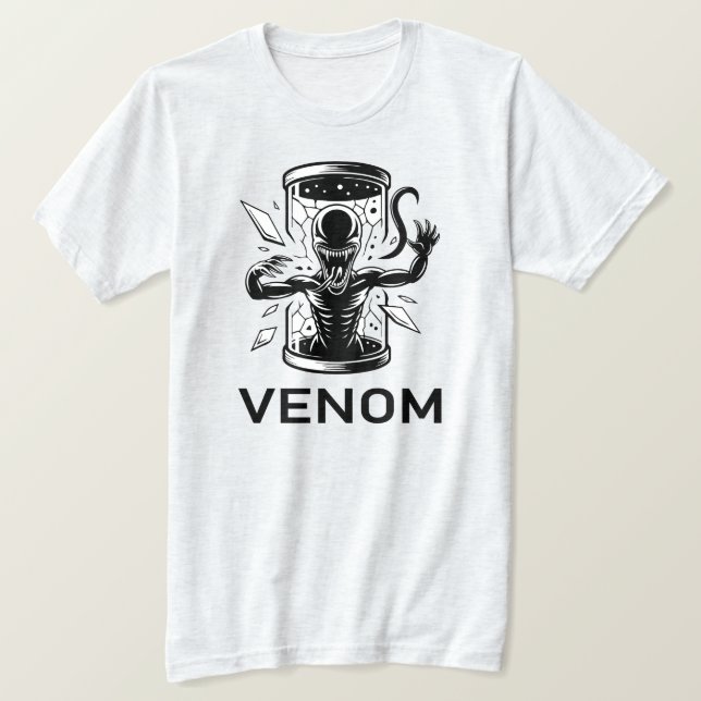 Venom Symbiote Monster Graphic T-Shirt  (Design Front)