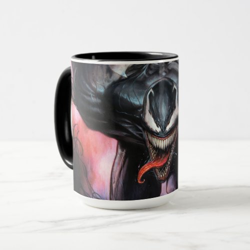 Venom Tendril Watercolor Illustration Mug