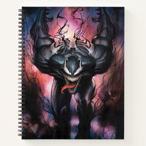 Venom Tendril Watercolor Illustration Notebook