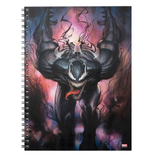 Venom Tendril Watercolor Illustration Notebook