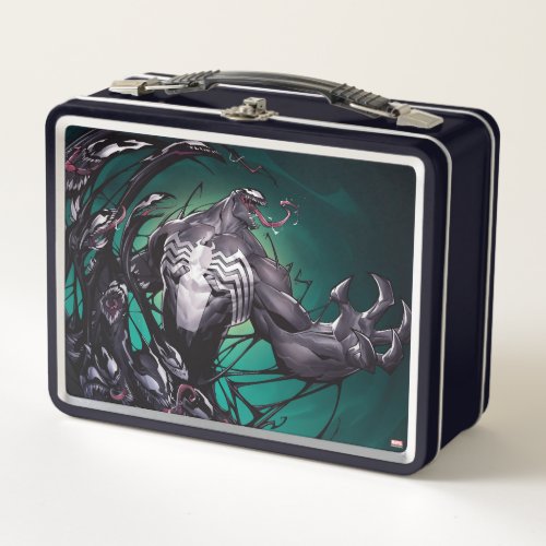 Venom Wave of Tendril Heads Metal Lunch Box