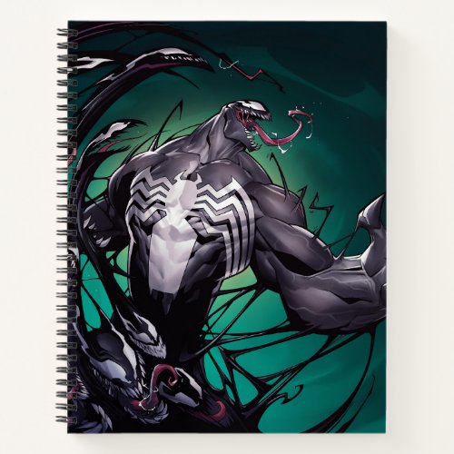 Venom Wave of Tendril Heads Notebook