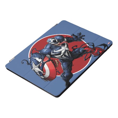 Venomized Captain America iPad Pro Cover