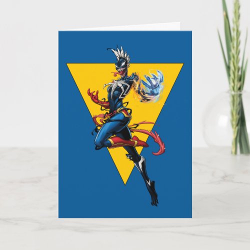 Venomized Captain Marvel Card