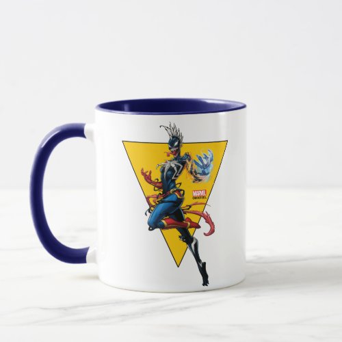 Venomized Captain Marvel Mug