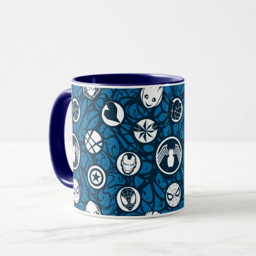 Venomized Hero Logo Pattern Mug