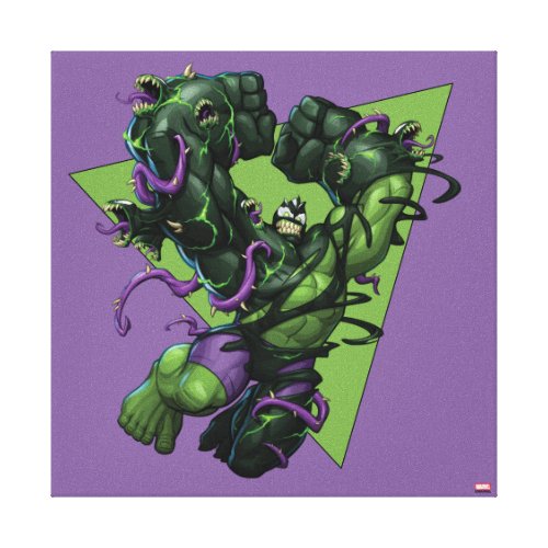 Venomized Hulk Canvas Print