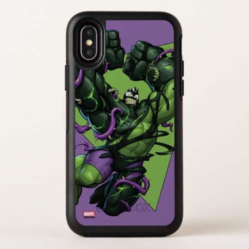 Venomized Hulk OtterBox Symmetry iPhone XS Case