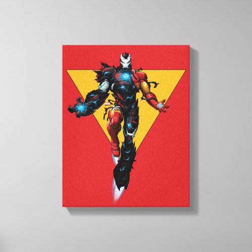 Venomized Iron Man Canvas Print