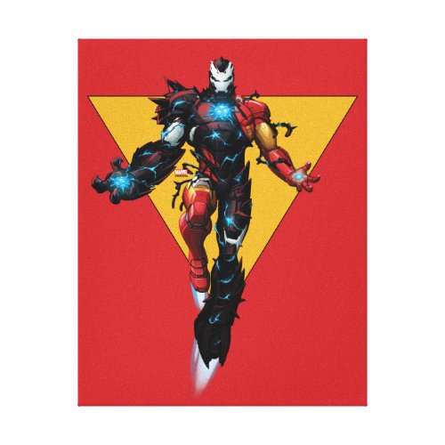 Venomized Iron Man Canvas Print