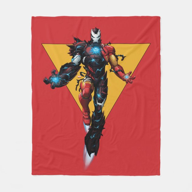 Venomized Iron Man Fleece Blanket Zazzle