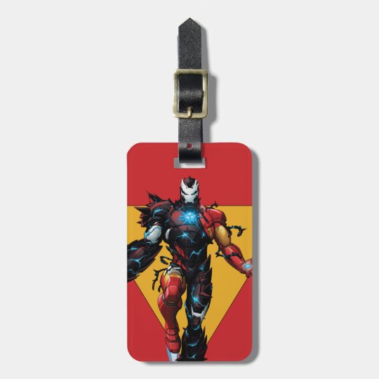 iron man luggage tag