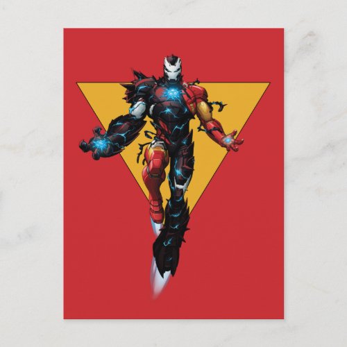 Venomized Iron Man Postcard