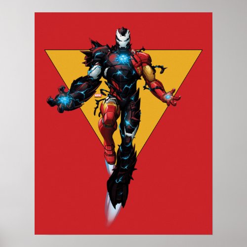 Venomized Iron Man Poster