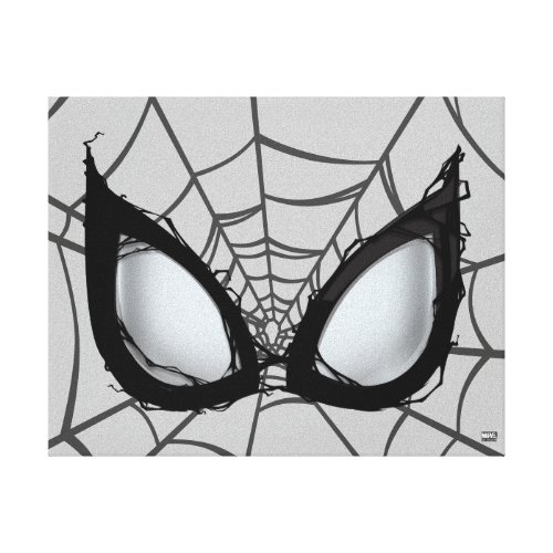 Venomized Spider_Man Eyes Canvas Print