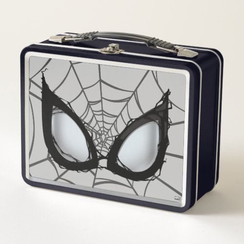 Venomized Spider_Man Eyes Metal Lunch Box