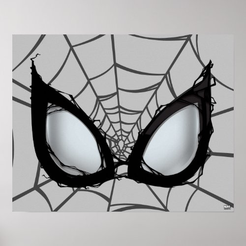 Venomized Spider_Man Eyes Poster