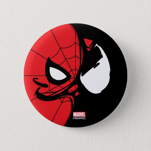 Venomized Spider_Man Logo Button