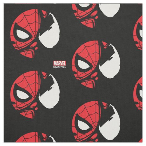 Venomized Spider_Man Logo Fabric