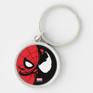 Spider Man Logo Keychains - No Minimum Quantity | Zazzle