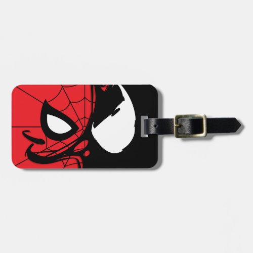 Venomized Spider_Man Logo Luggage Tag