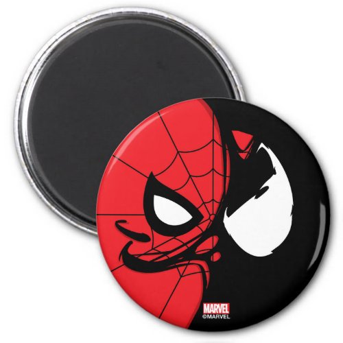 Venomized Spider_Man Logo Magnet