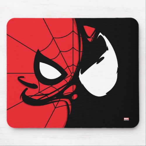 Venomized Spider_Man Logo Mouse Pad