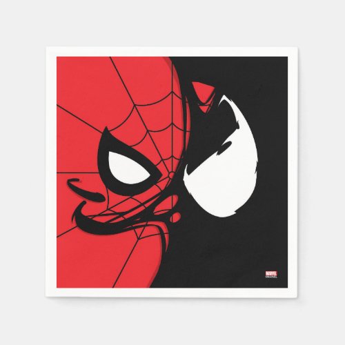 Venomized Spider_Man Logo Napkins