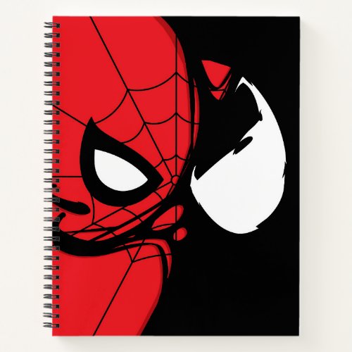 Venomized Spider_Man Logo Notebook