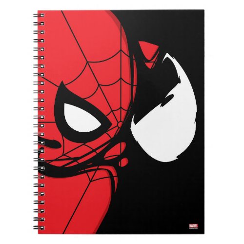 Venomized Spider_Man Logo Notebook