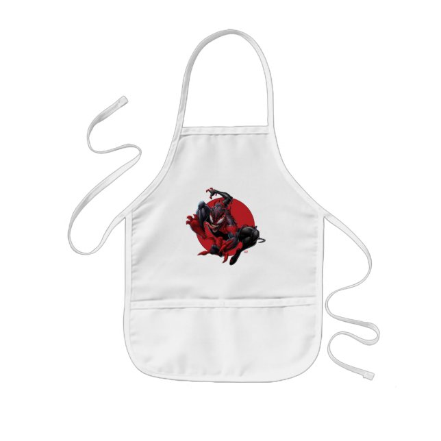 Venomized Spider-Man Miles Morales Kids' Apron (Front)