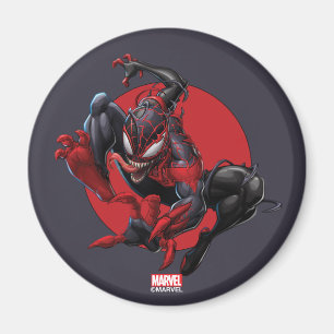 Venomized Spider-Man Miles Morales Magnet