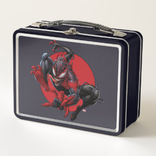 Venomized Spider-Man Miles Morales Metal Lunch Box