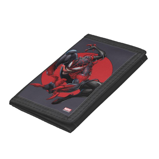 Venomized Spider-Man Miles Morales Trifold Wallet (Bottom)