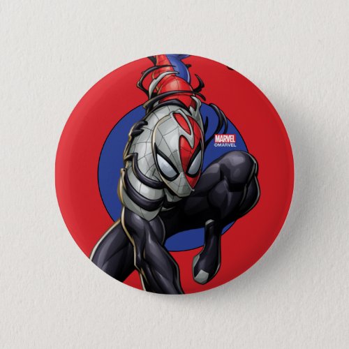 Venomized Spider_Man Peter Parker Button