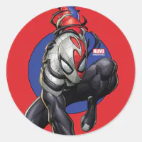 Venomized Spider-Man Logo Sticker, Zazzle