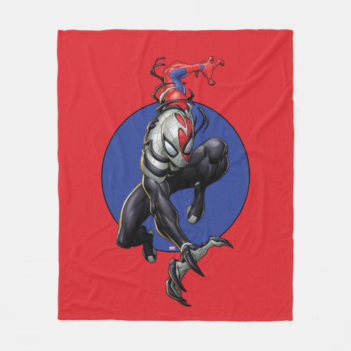 Venomized Spider_Man Peter Parker Fleece Blanket