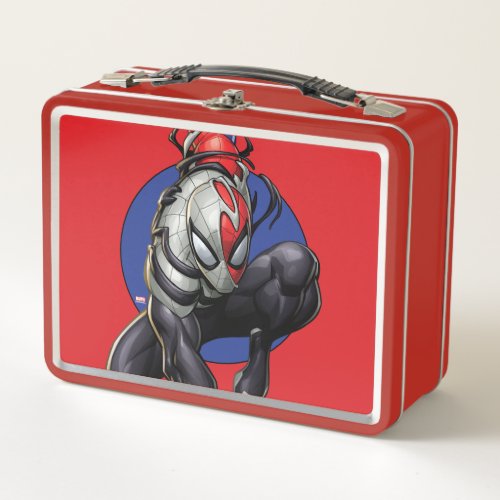 Venomized Spider_Man Peter Parker Metal Lunch Box