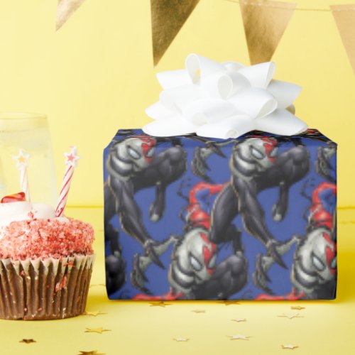 Venomized Spider_Man Peter Parker Wrapping Paper