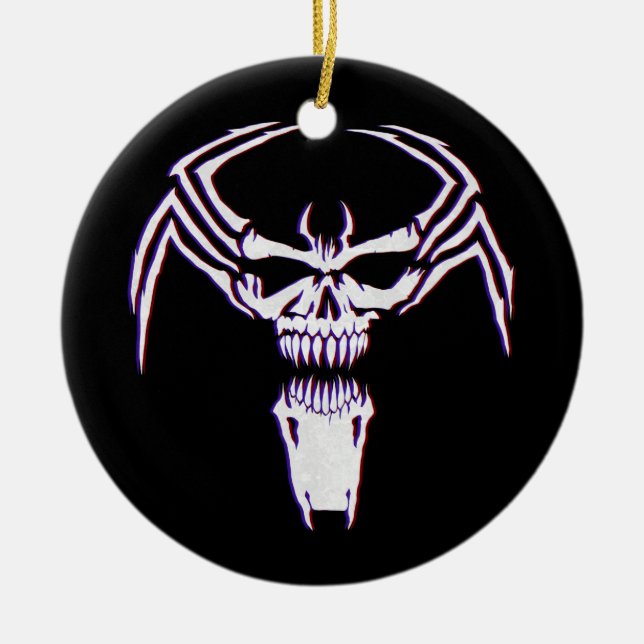 Venomous Ceramic Ornament (Front)