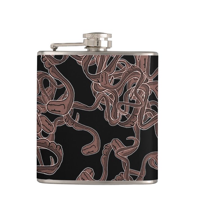 Venomous Elegance  Flask (Front)