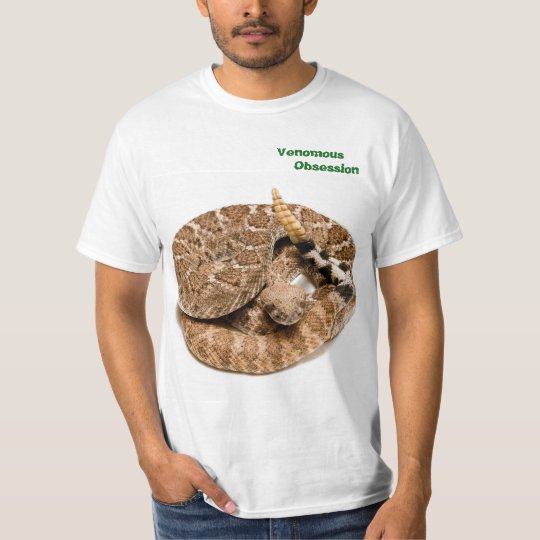 Venomous Obsession Western Diamondback Rattlesnake TShirt