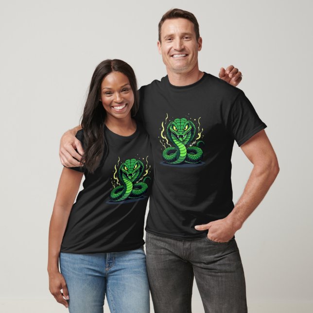 Venomous Snake – Danger and Precision T-Shirt (Unisex)