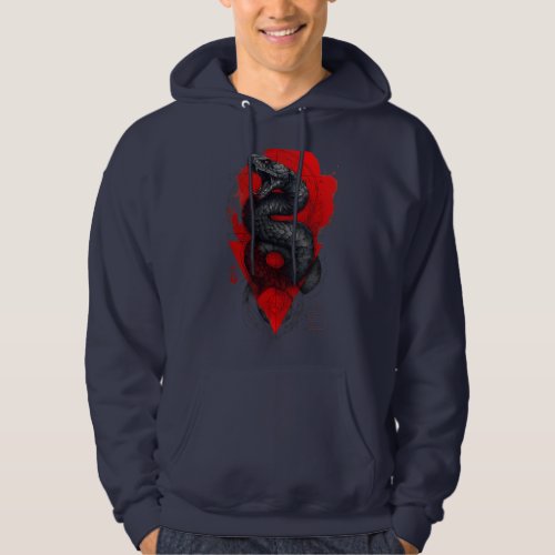 Venomous Snake Trash Polka Hoodie